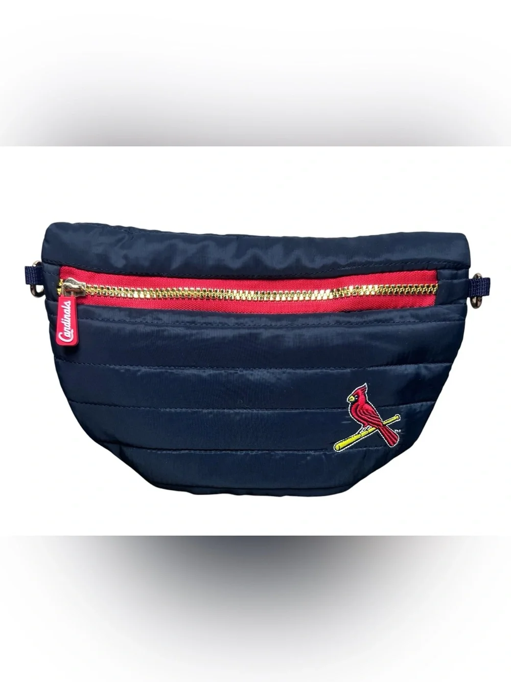 St. Louis Cardinals Phillips 66 Fanny Pack Crossbody Puffer bag removable strap - Picture 3 of 9